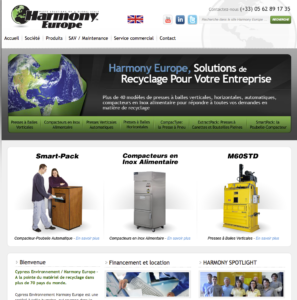 harmony europe website
