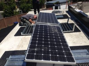 Bay Area Trash Compactor Solar Panels