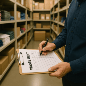 waste audit for retail compactors