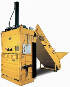 Recycling Baler Reduces Waste