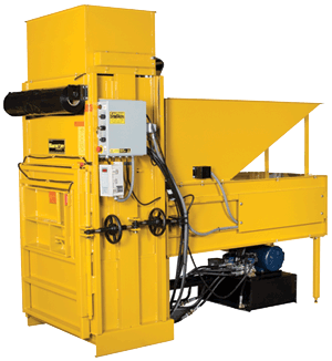 C36RC indoor power packer with chute based waste equipment