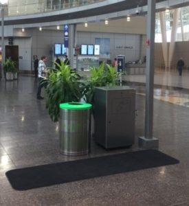 Indianapolis Airport SmartPack Trash Compactor