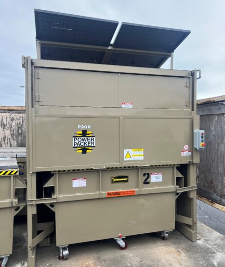 2 Yard Vertical Compactor - P200 by Harmony Enterprises