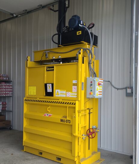 vertical 60 inch baler