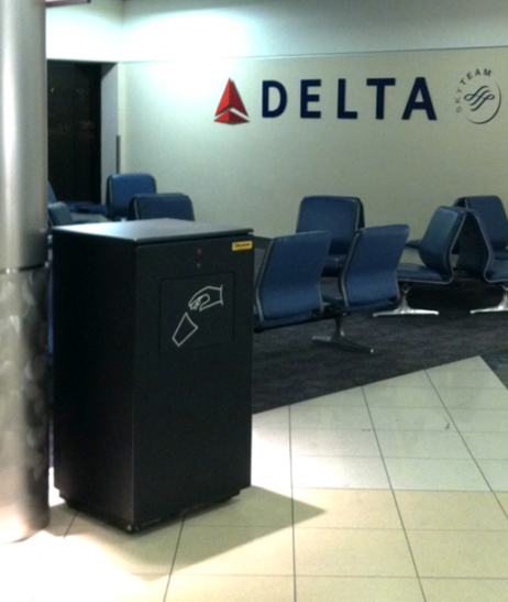 SmartPack Trash Compactor In Airport