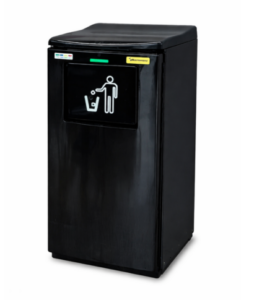 SmartPack automatic compactor reducing collection labor and improving facility cleanliness