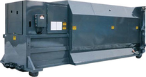 Self-contained outdoor compactor