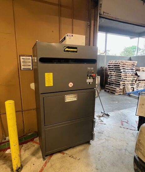 Indoor stainless steel compactor large
