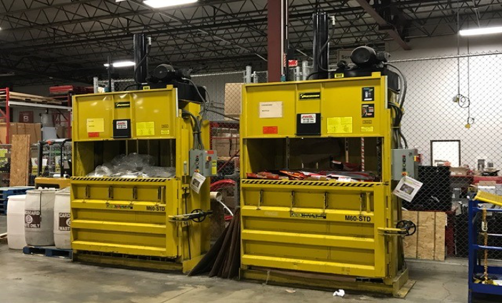 Balers and recycling for business