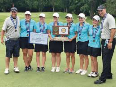 Fillmore Central (Harmony, MN) MSHSL 2016 Class A Girls Golf State Champions