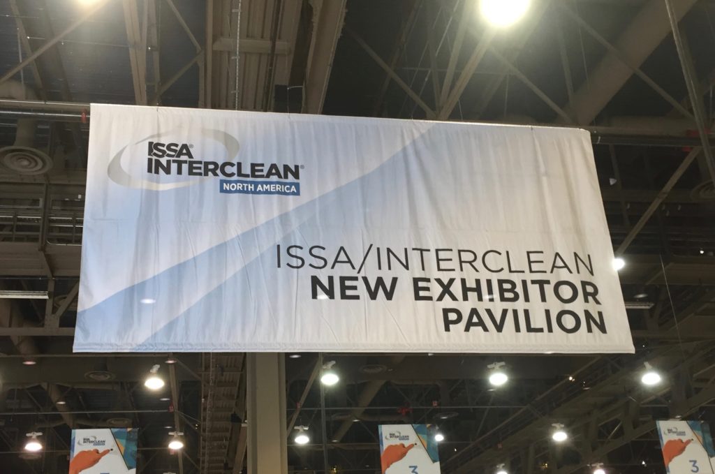 ISSA Interclean New Exhibitors sign as manufacturers benefit from tradeshows
