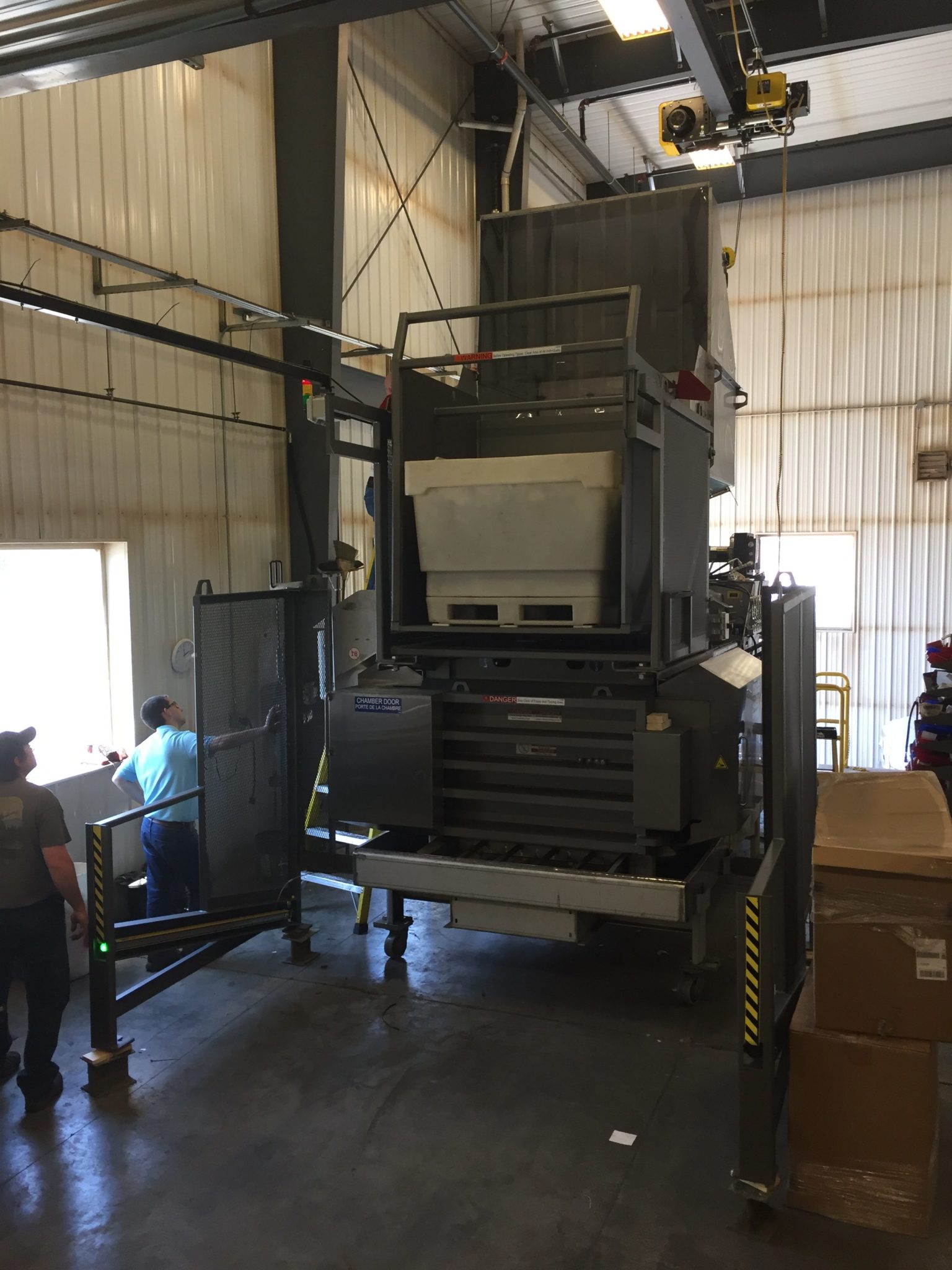 Harmony's engineering, production, sales, and marketing teams all take part in our quality control testing of our GEN 2 balers