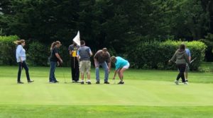 golf outing is what's happening at harmony
