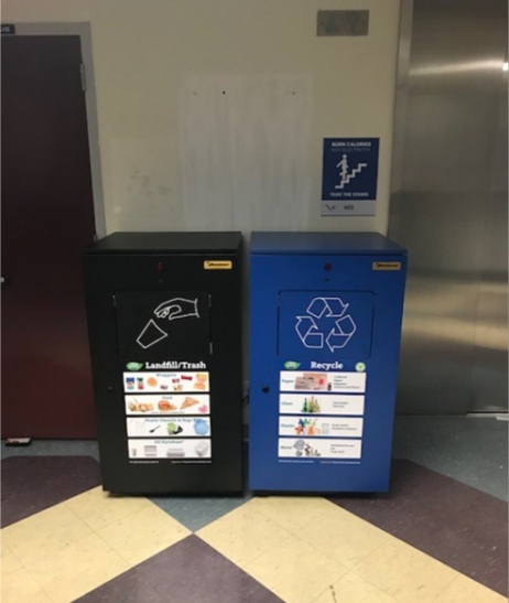 automatic trash compactor