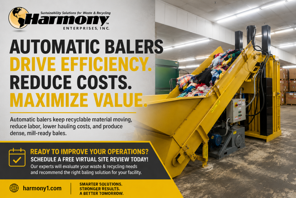 automatic balers improve operational efficiency