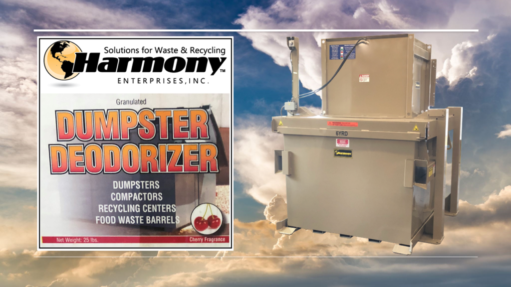 Never Too Early To Order Compactor & Dumpster Deodorizer Harmony