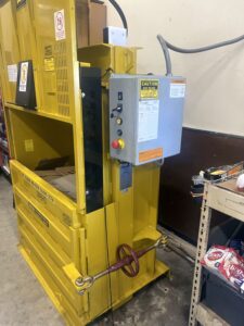 small vertical balers