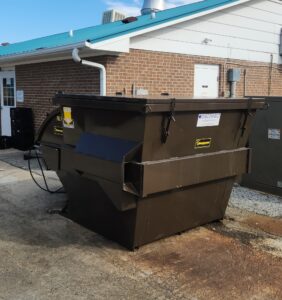 self contained hydraulic trash compactors