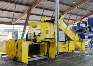 recycling center balers