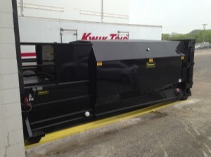 industrial self-contained compactor