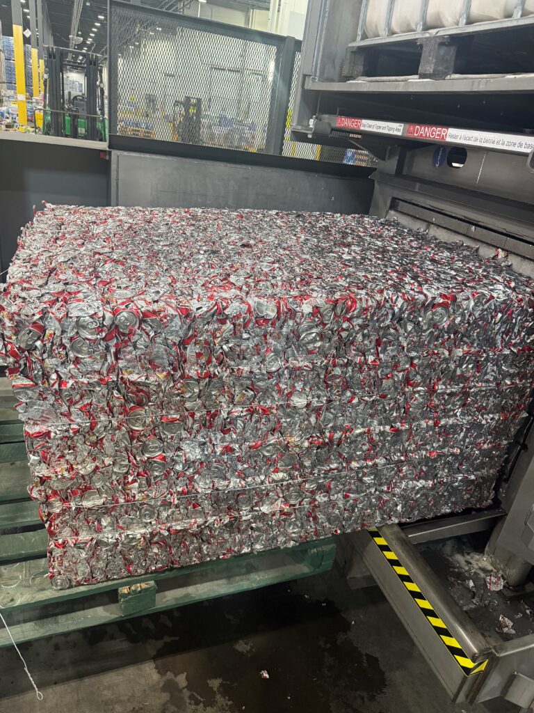 beverage destruction machine bale