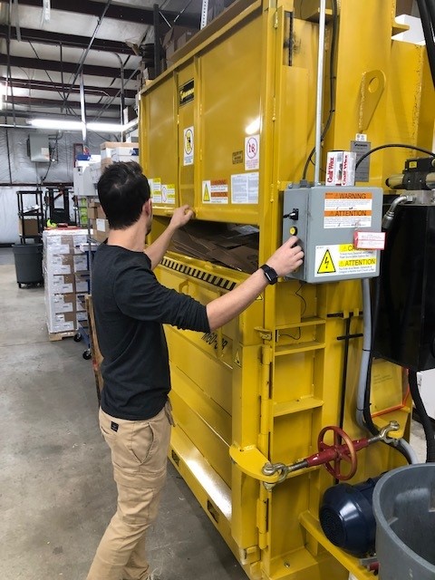 m60cb carton baler