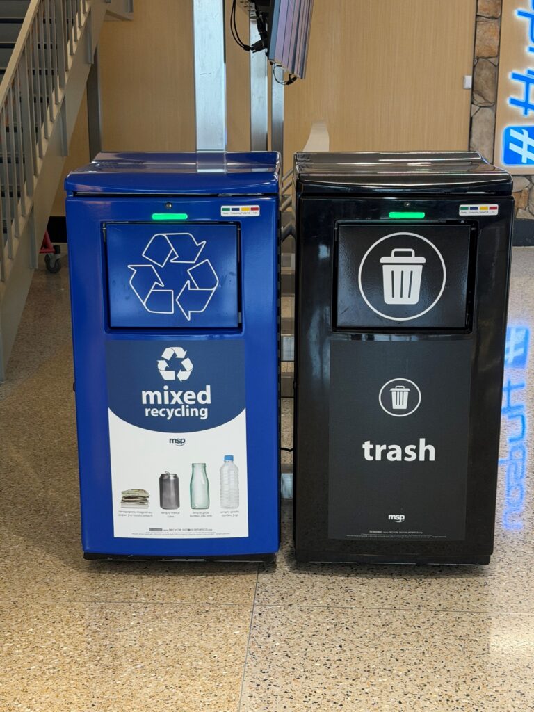 new trash compactor rollout at minneapolis st paul airport