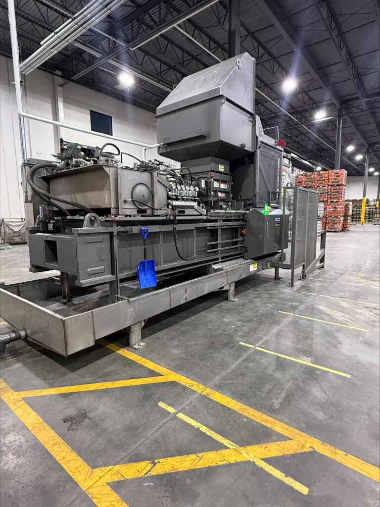 liquid extraction balers process full cartons